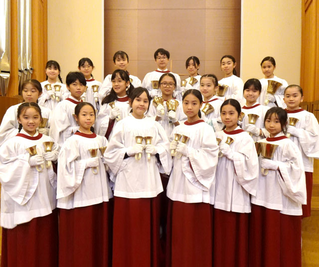 青山学院初等部ハンドベルクワイアコンサート