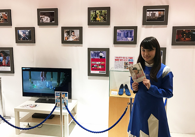 菊地凛子さん主演映画「ハイヒール」の特別展示会