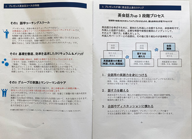 独自に開発したノウハウとコーチングフローで語学力を短期間でUP